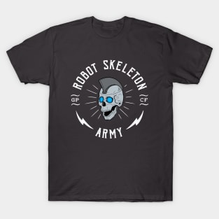 Robot Skeleton Army T-Shirt